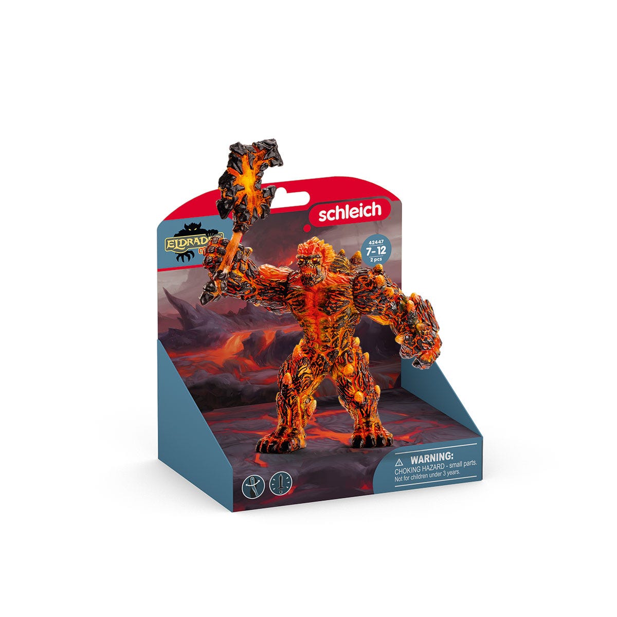 Lava Golem mit Waffe
