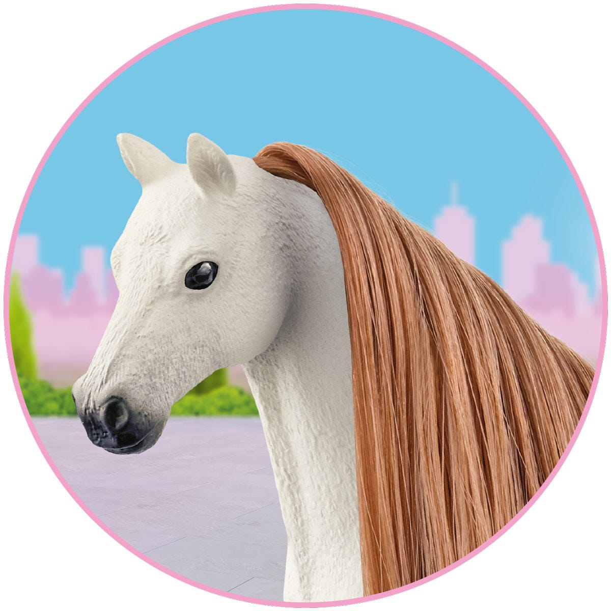 Haare Beauty Horses Choco