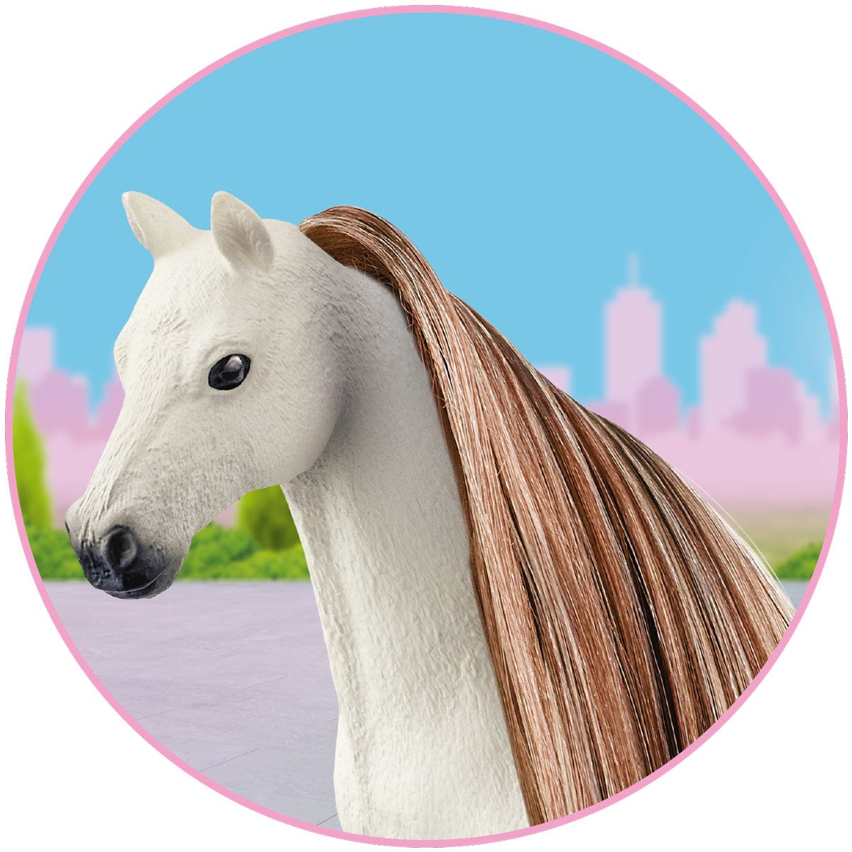 Haare Beauty Horses Brown-Gold