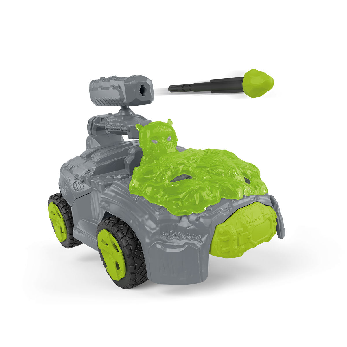 Stein-Crashmobil mit Mini Creature