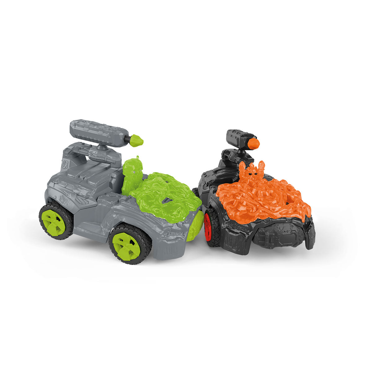 Stein-Crashmobil mit Mini Creature