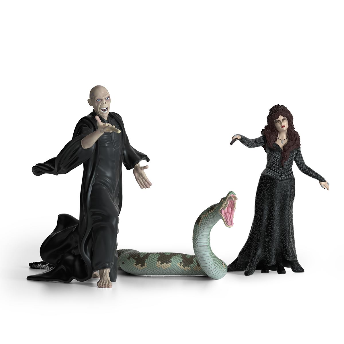 Voldemort mit Nagini & Bellatrix