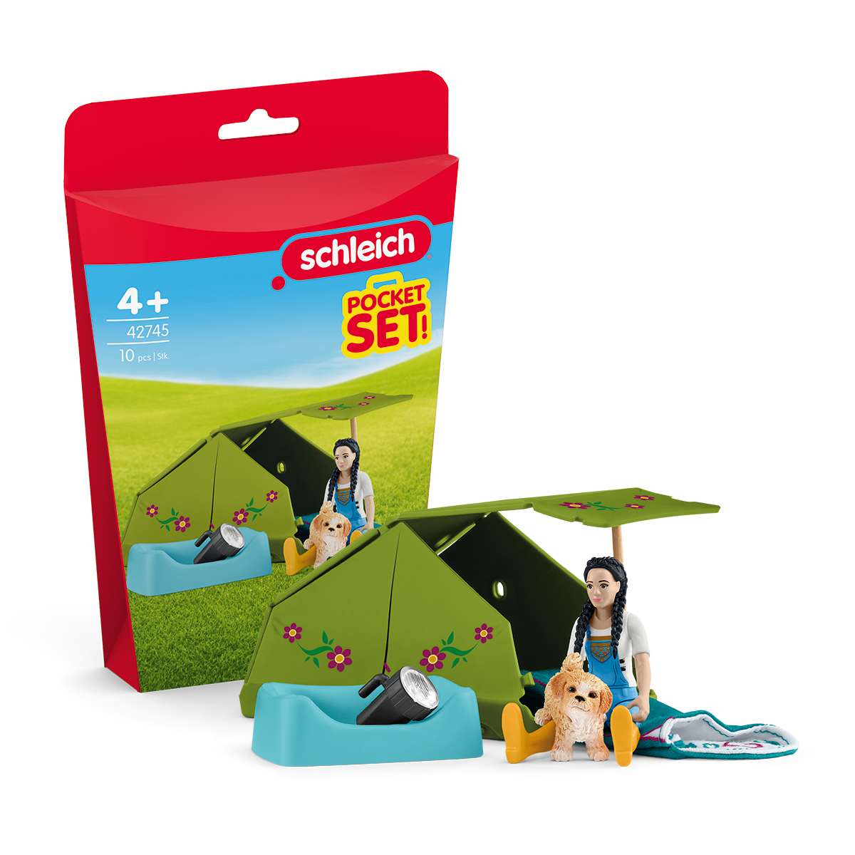 schleich zelt Camping-Abenteuer mit Kim 42745 Pocket Sets