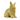 Goldener Hase