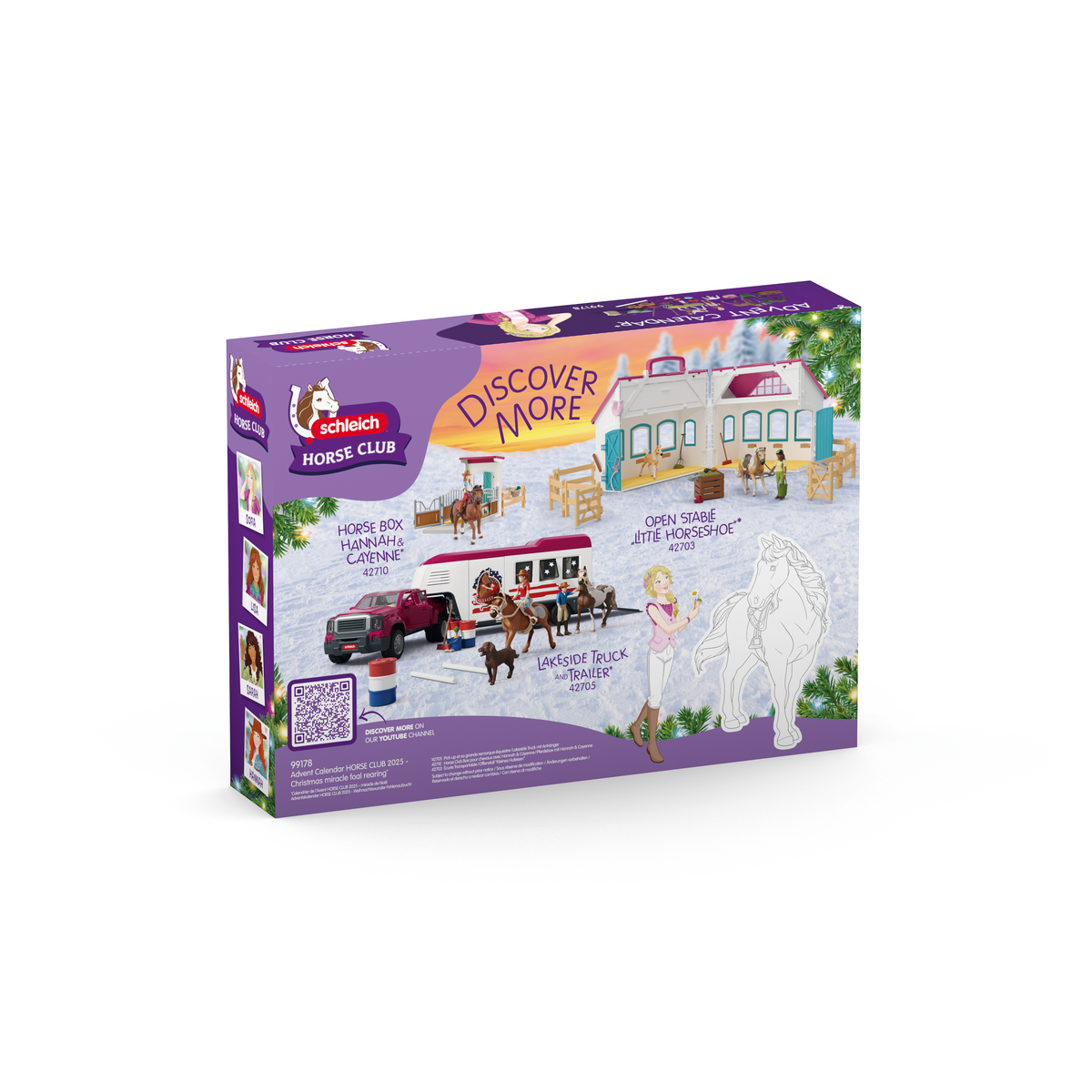 Adventskalender HORSE CLUB 2025 - Weihnachtswunder Fohlenaufzucht