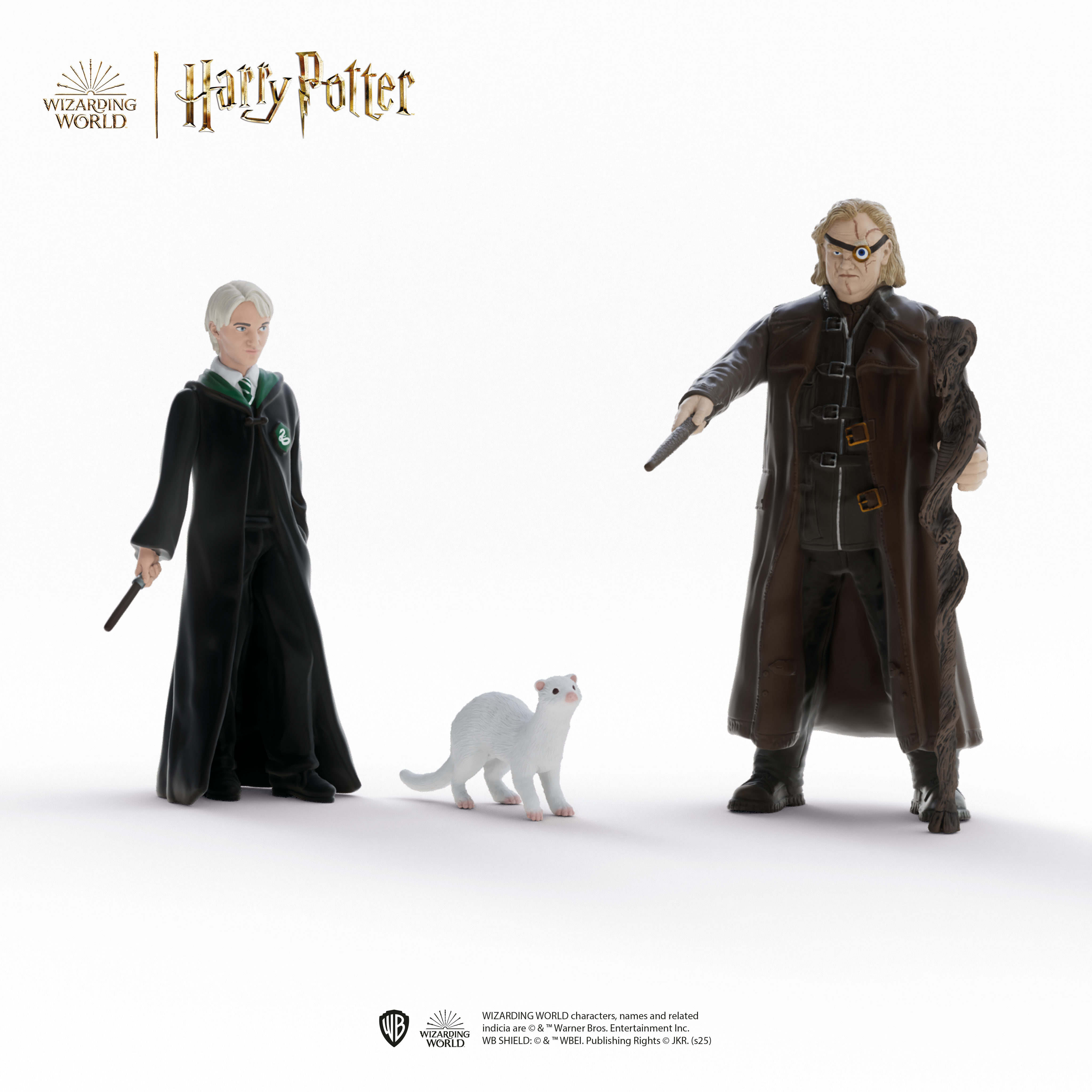 Maugrey Fol Œil & Drago Malefoy avec fouine
