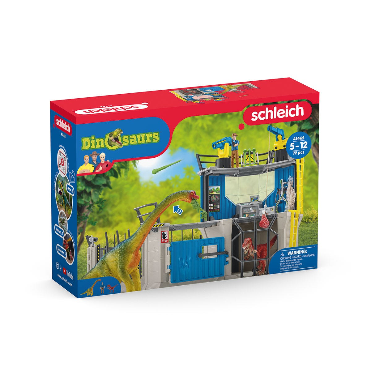 Attaque du Trio de Dino 72203 DINOSAURS | schleich Attaque du Trio de Dino 72203 DINOSAURS | schleich