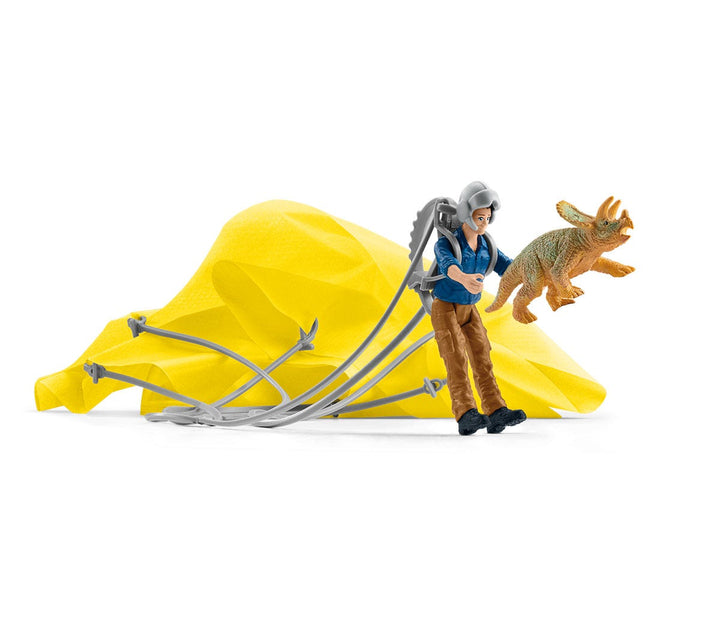 Sauvetage De Dinosaure En Parachute