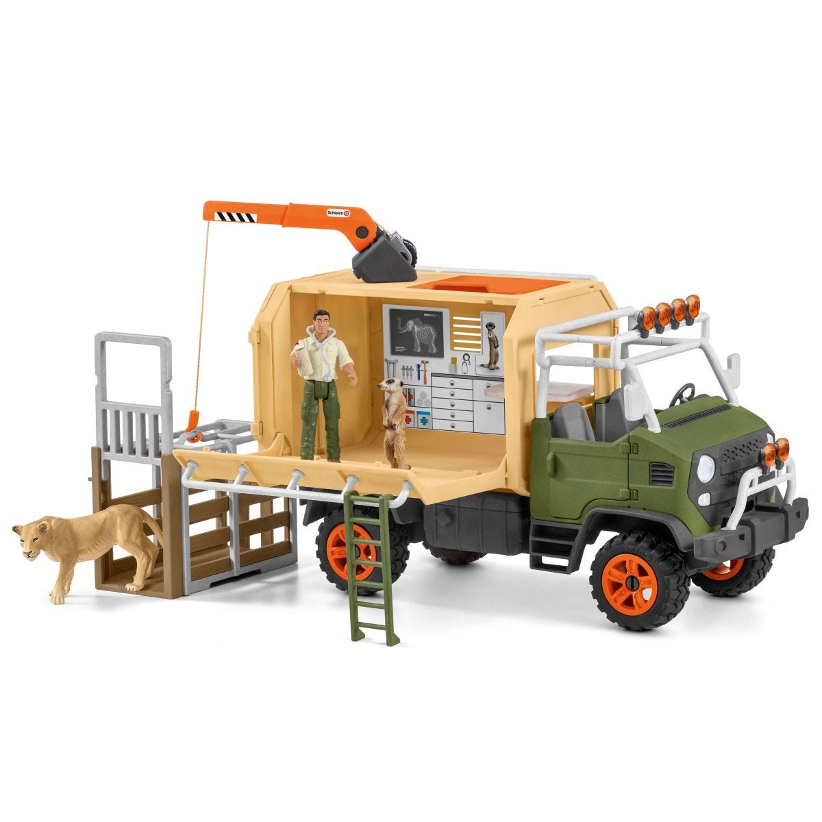 Schleich Großer Truck Tierrettung