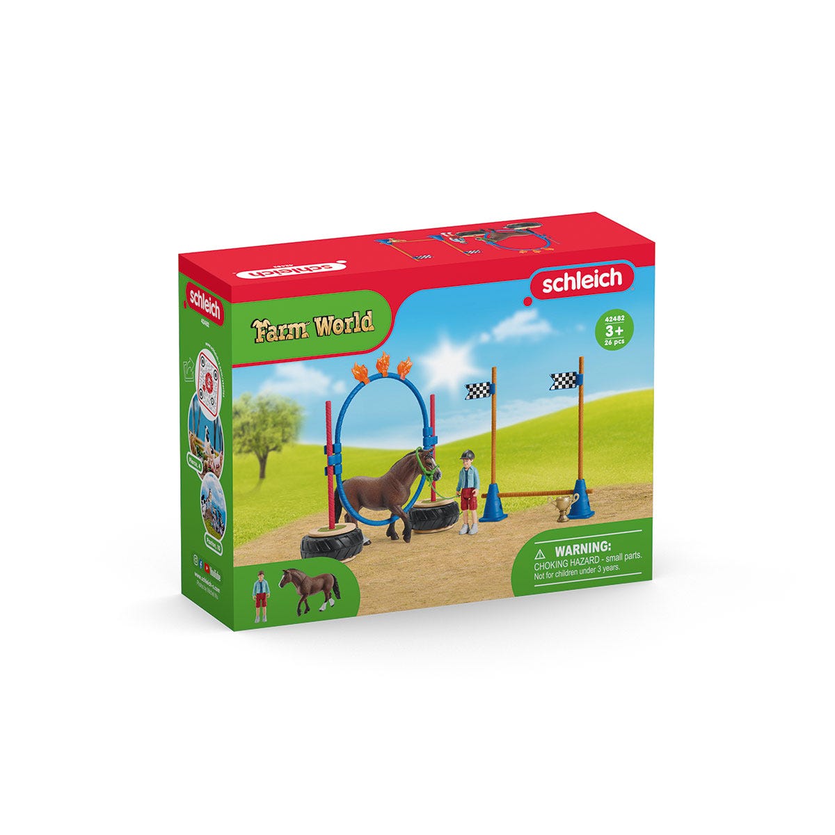 SCHLEICH Oryxantilope Farm World – Detailierte Spielfigur Für Kinder Ab 3 Jahren