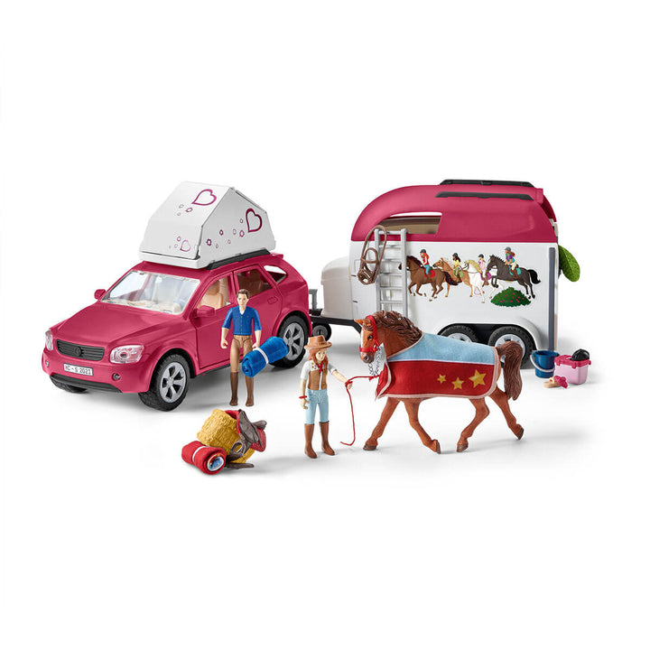 Abenteuer mit Auto und Pferdeanhänger 42535 HORSE CLUB