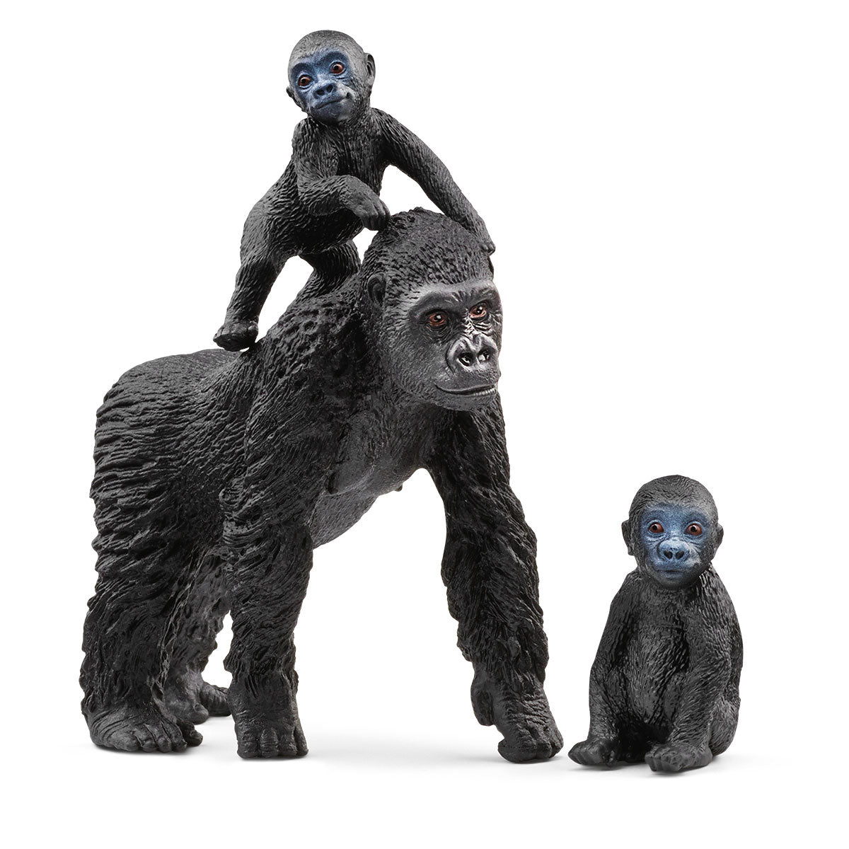 Schleich Flachland Gorilla Familie