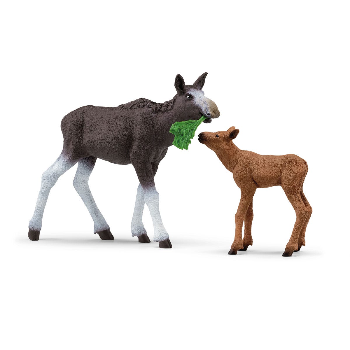 Schleich Elchkuh mit Kalb