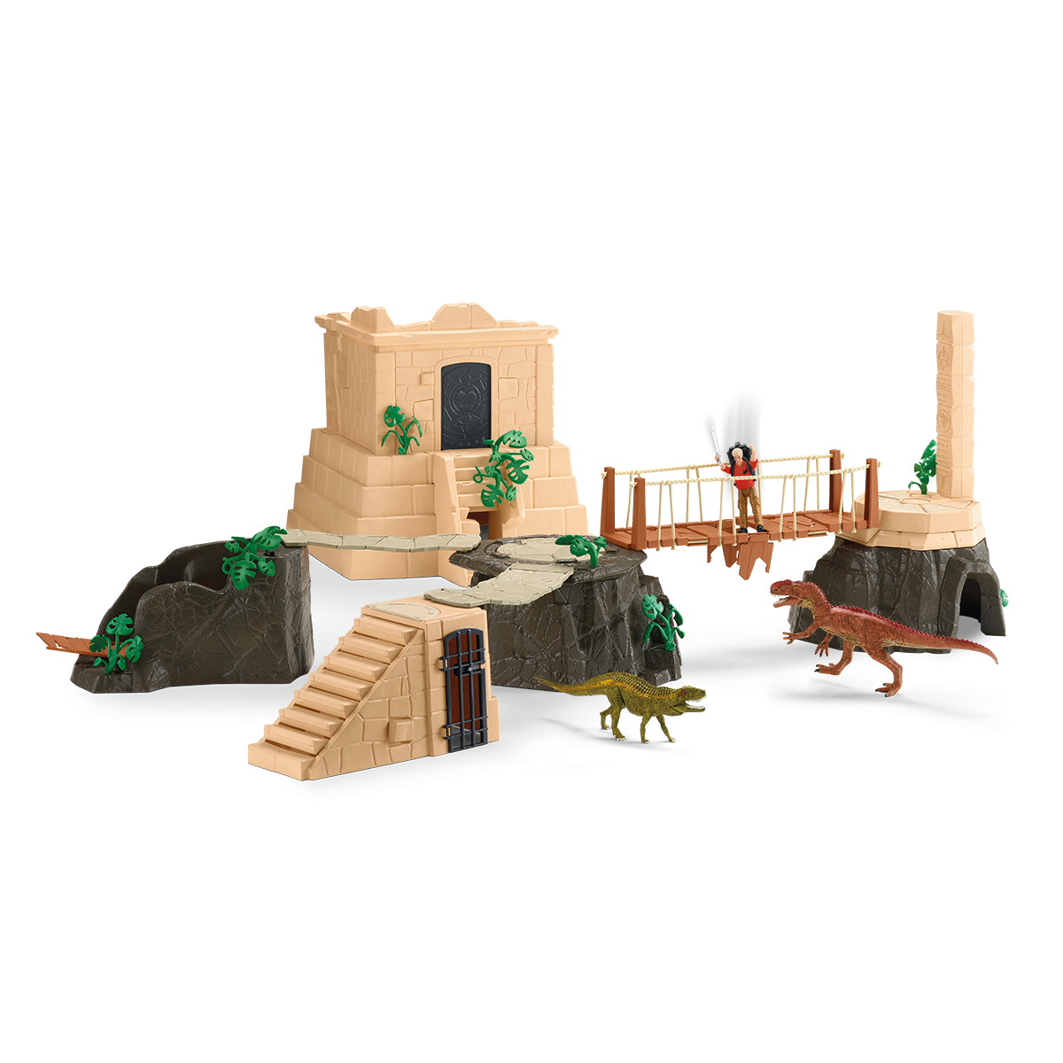 Schleich Dino Tempel-Eroberung Mega-Set