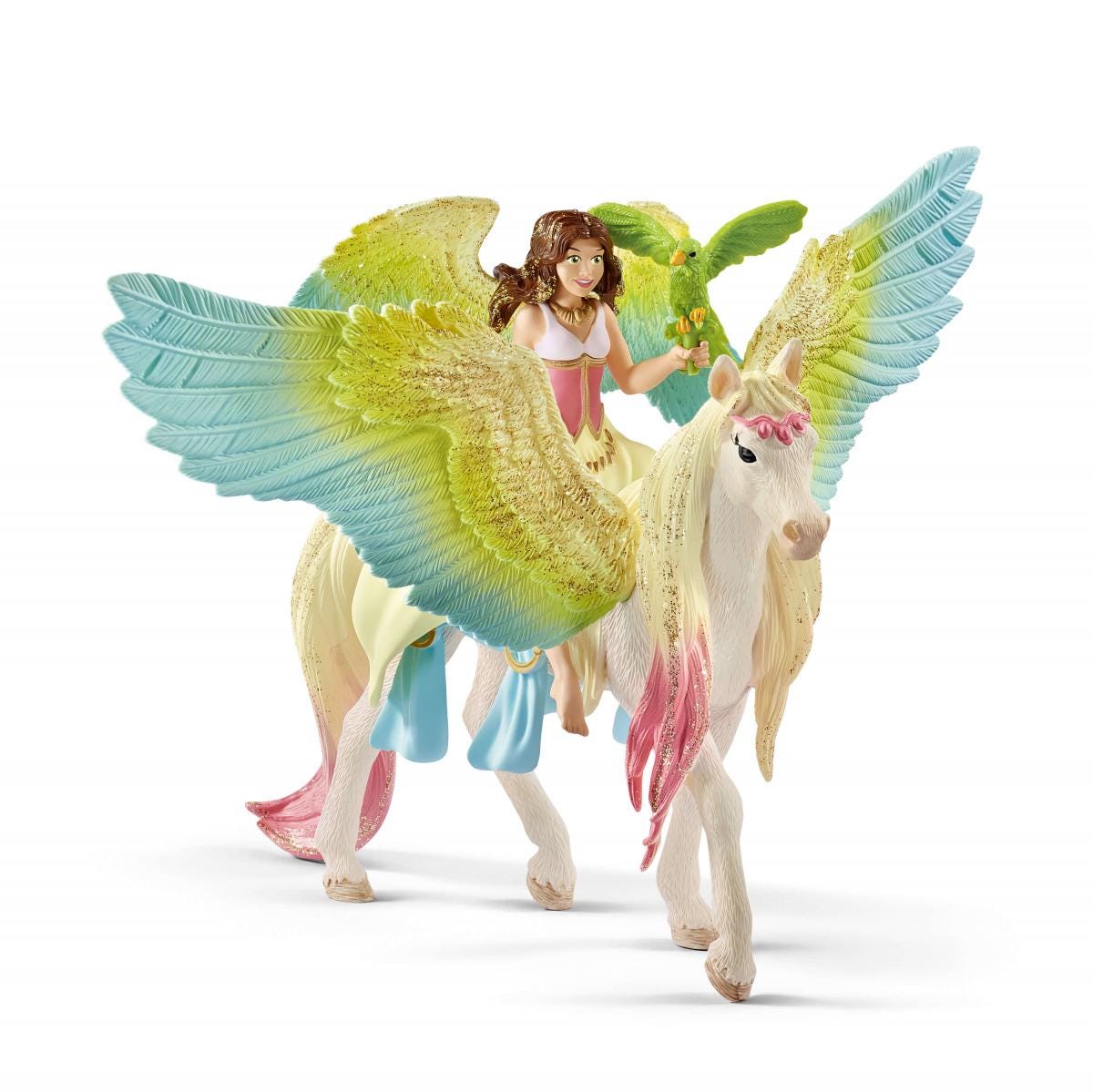 Schleich Surah mit Glitzer-Pegasus