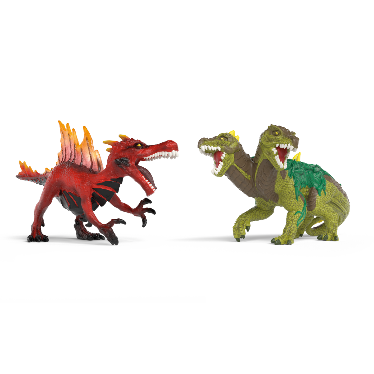 Saurien de feu vs Lézard de la jungle