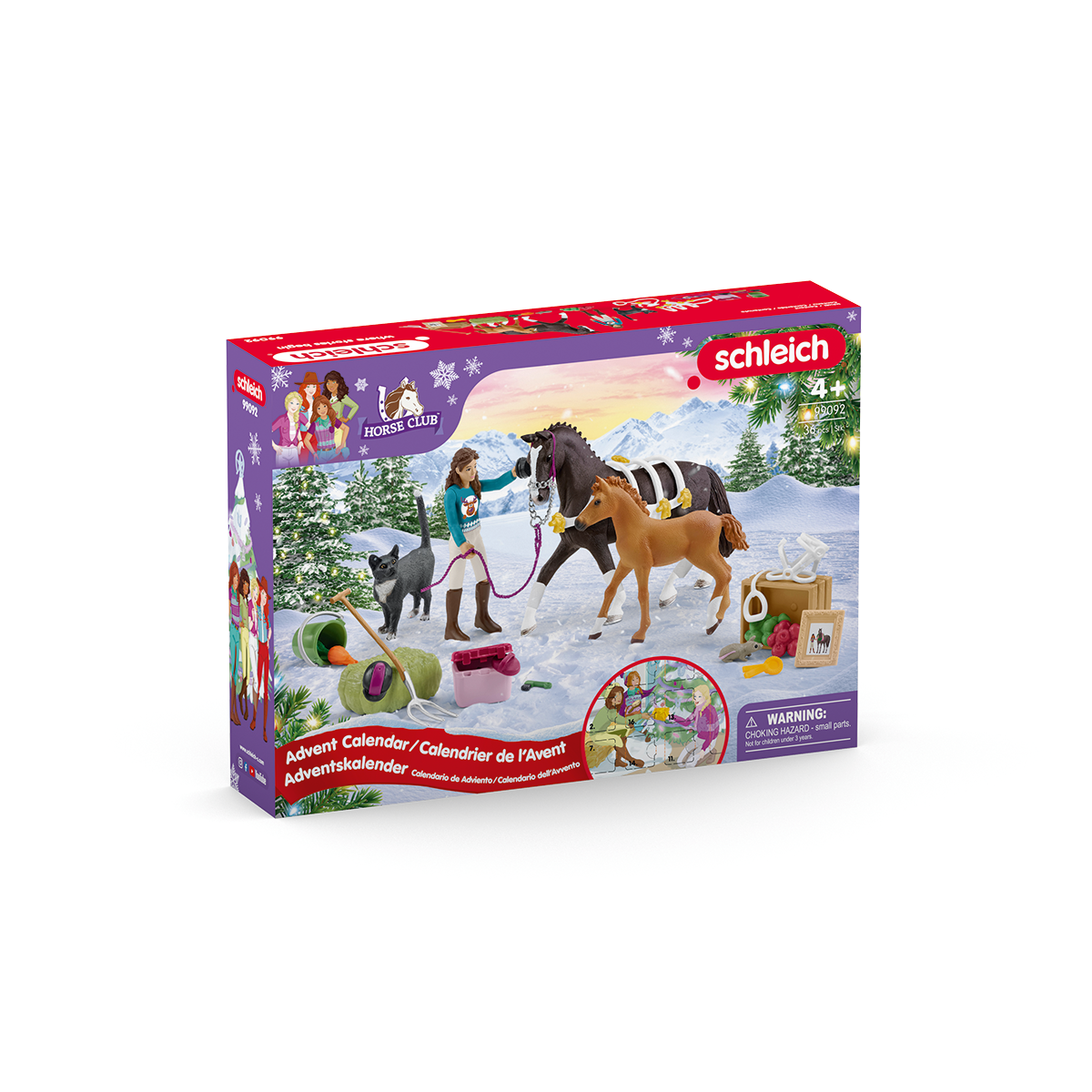 ﻿Schleich Adventskalender HORSE CLUB 2024