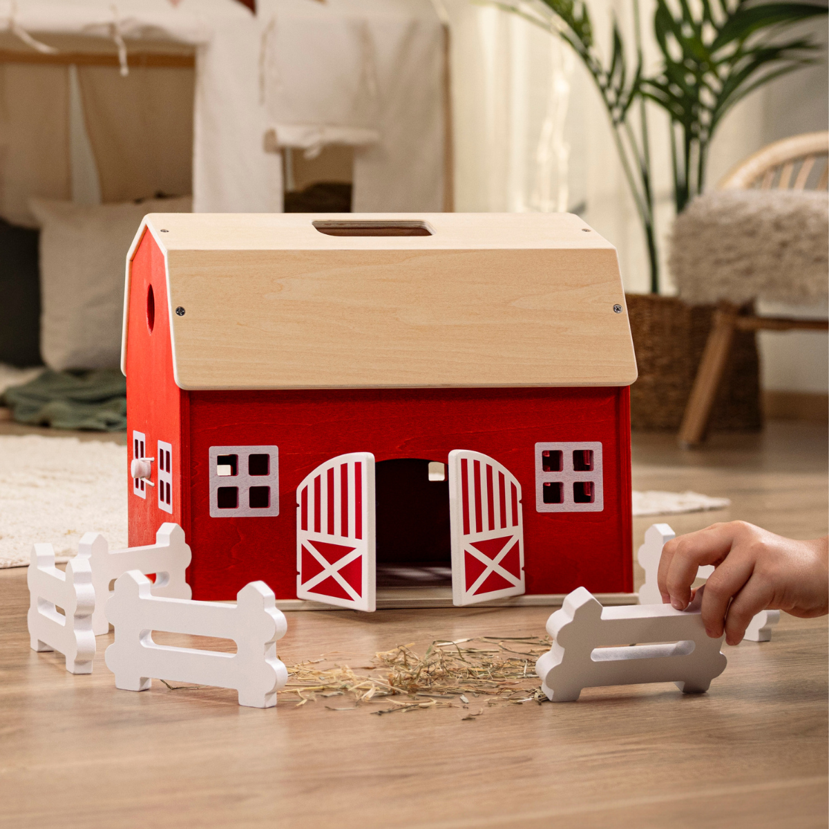 Grande ferme en bois