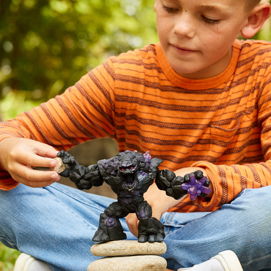 Figurine Schleich Monstre Des Ténèbres - Pierre Mobile - Jouet Créatif Dès 7 Ans